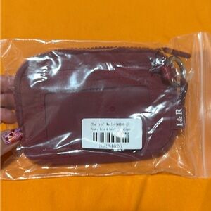 Red Wallet with Keyring